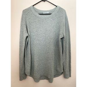 Pink Clover Nickole Textured Sweater - Gray